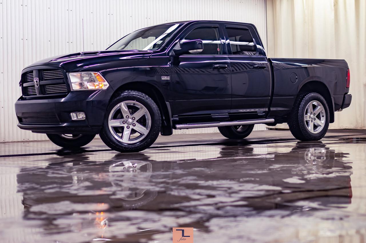 2012 Ram 1500 4x4 Quad Cab Sport HEMI Red Deer AB