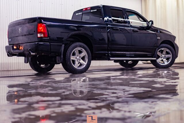 2012 Ram 1500 4x4 Quad Cab Sport HEMI Red Deer AB