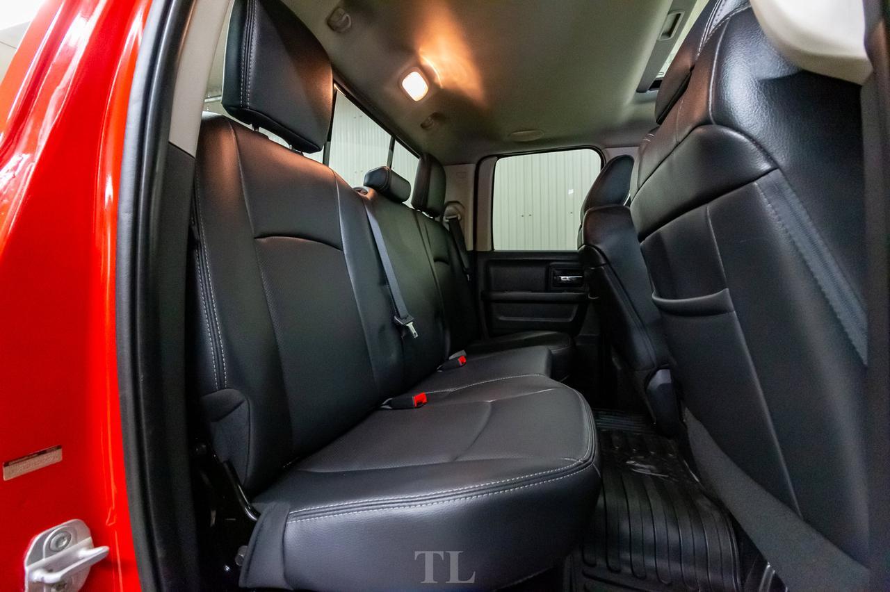 2012 Ram 1500 4x4 Quad Cab Sport Leather Roof BCam Red Deer AB