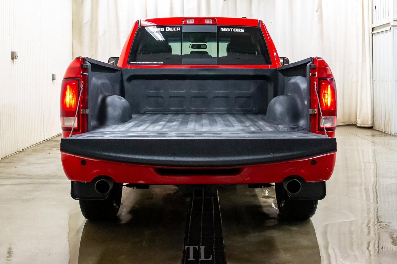 2012 Ram 1500 4x4 Quad Cab Sport Leather Roof BCam Red Deer AB