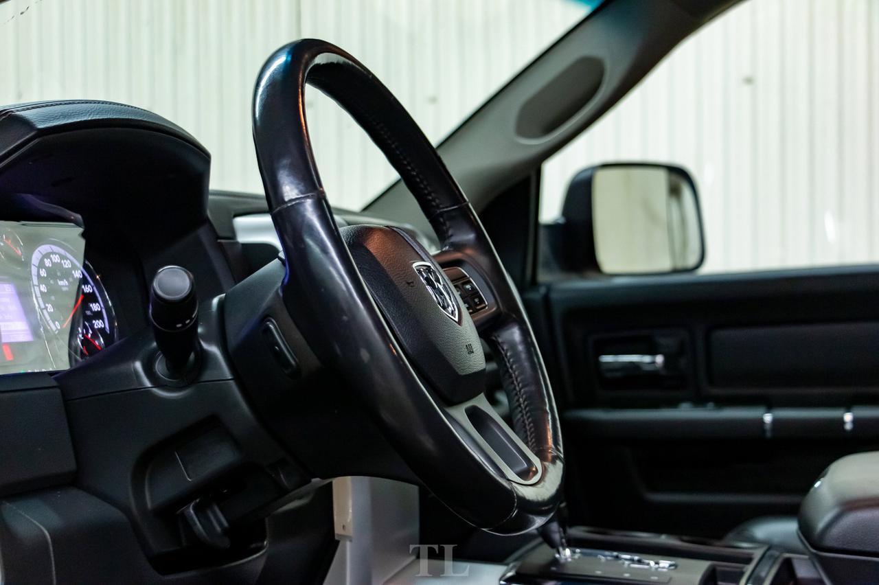 2012 Ram 1500 4x4 Quad Cab Sport Leather Roof BCam Red Deer AB