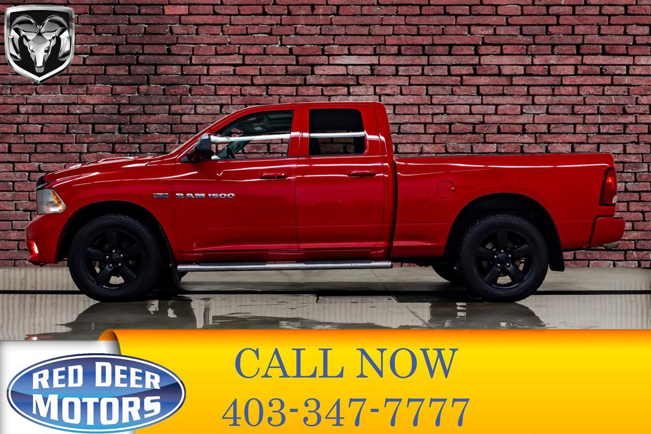 2012 Ram 1500 4x4 Quad Cab Sport Leather Roof BCam