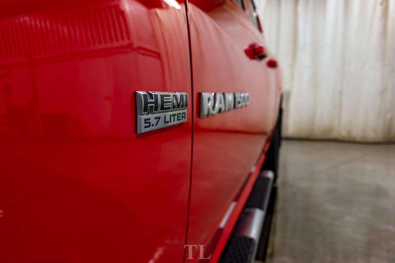 2012 Ram 1500 4x4 Quad Cab Sport Leather Roof BCam Red Deer AB