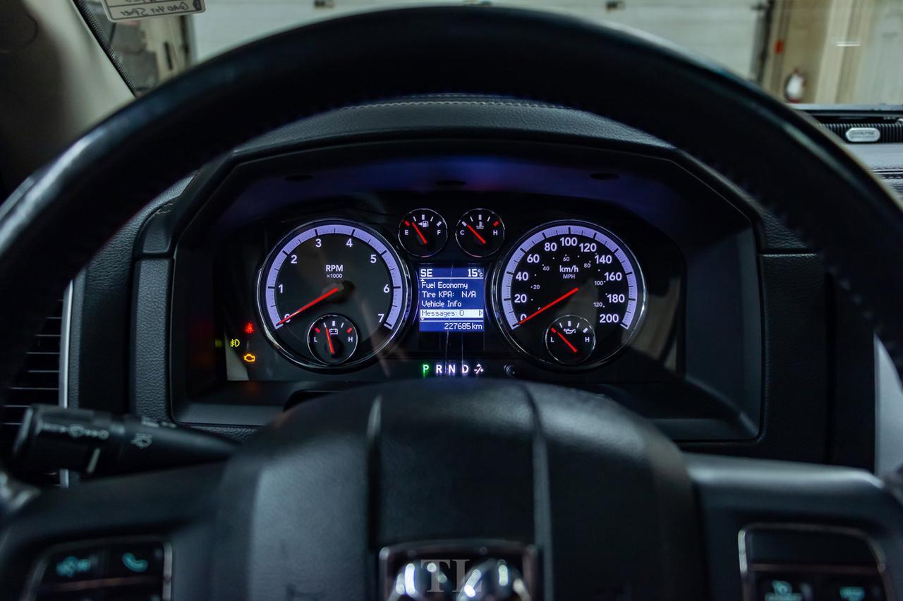 2012 Ram 1500 4x4 Quad Cab Sport Leather Roof BCam Red Deer AB