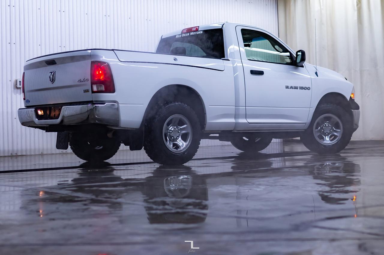 2012 Ram 1500 4x4 Reg Cab SXT Short Box RamBox Red Deer AB