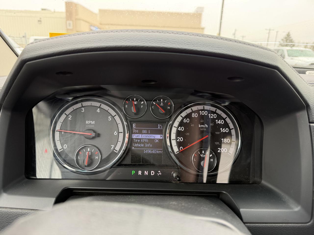 2012 Ram 1500 Laramie Crew Cab 4WD | V8 HEMI | NAV | RamBox | Leather Heated Vented Seats | Remote Start Redwater AB