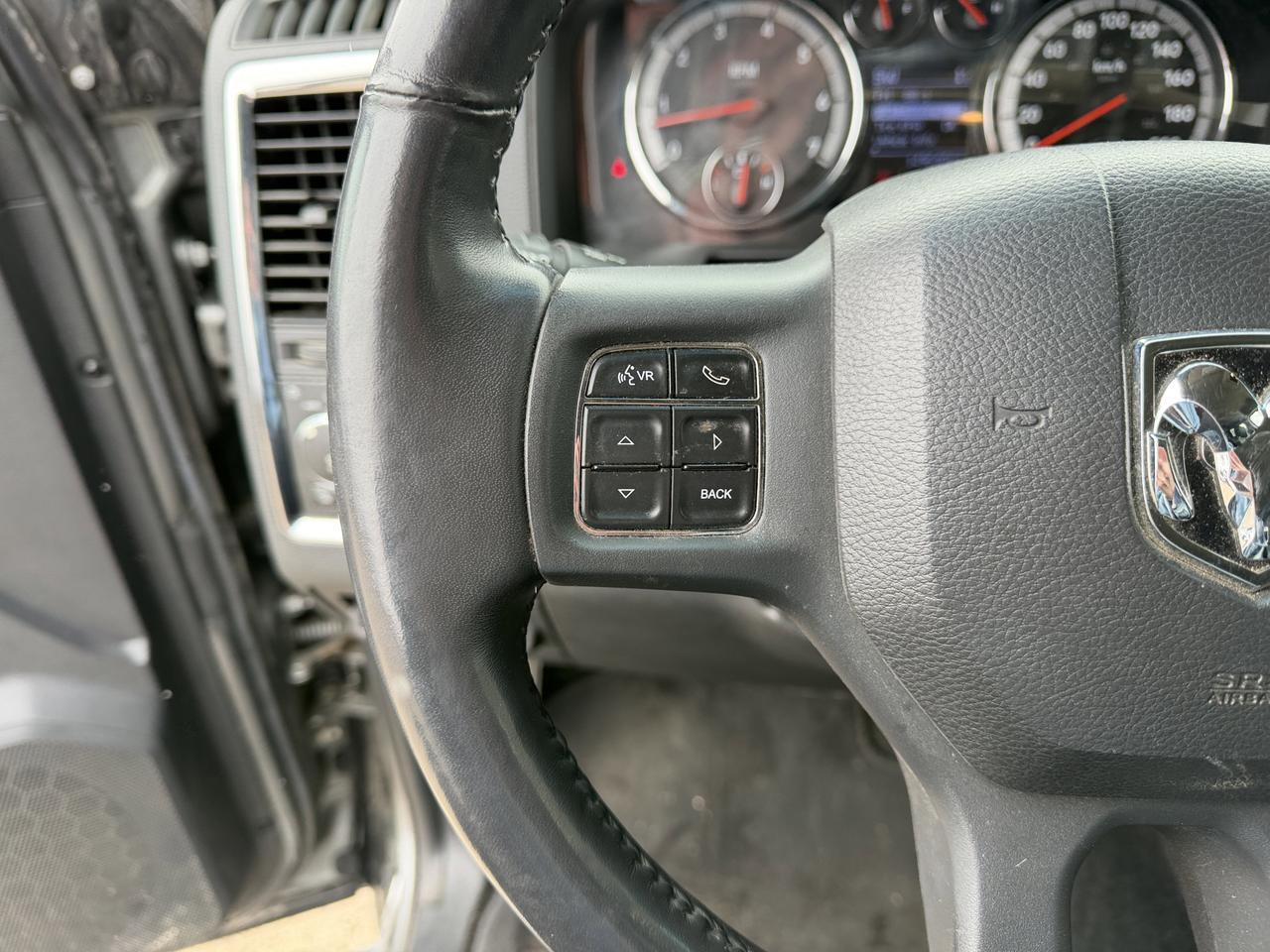 2012 Ram 1500 Laramie Crew Cab 4WD | V8 HEMI | NAV | RamBox | Leather Heated Vented Seats | Remote Start Redwater AB