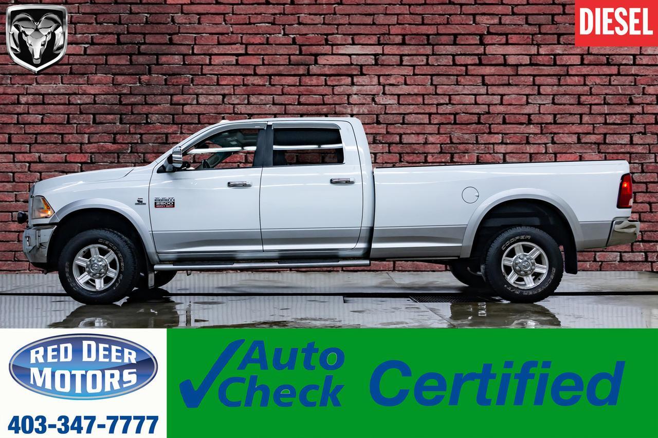 2012 Ram 2500 4x4 Crew Cab Laramie Longbox Diesel Leather Roof Nav