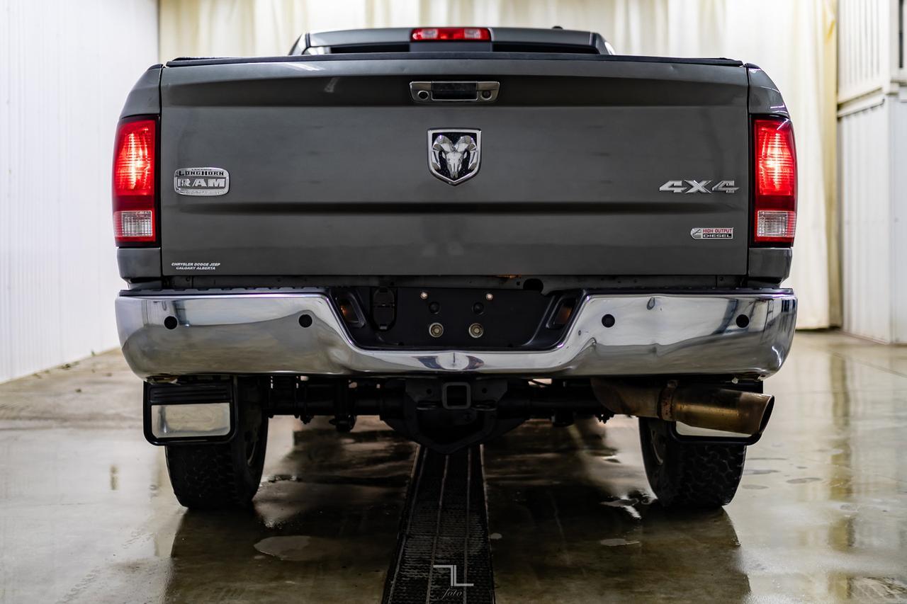 2012 Ram 2500 4x4 Crew Cab Longhorn Diesel Leather Roof Nav Red Deer AB