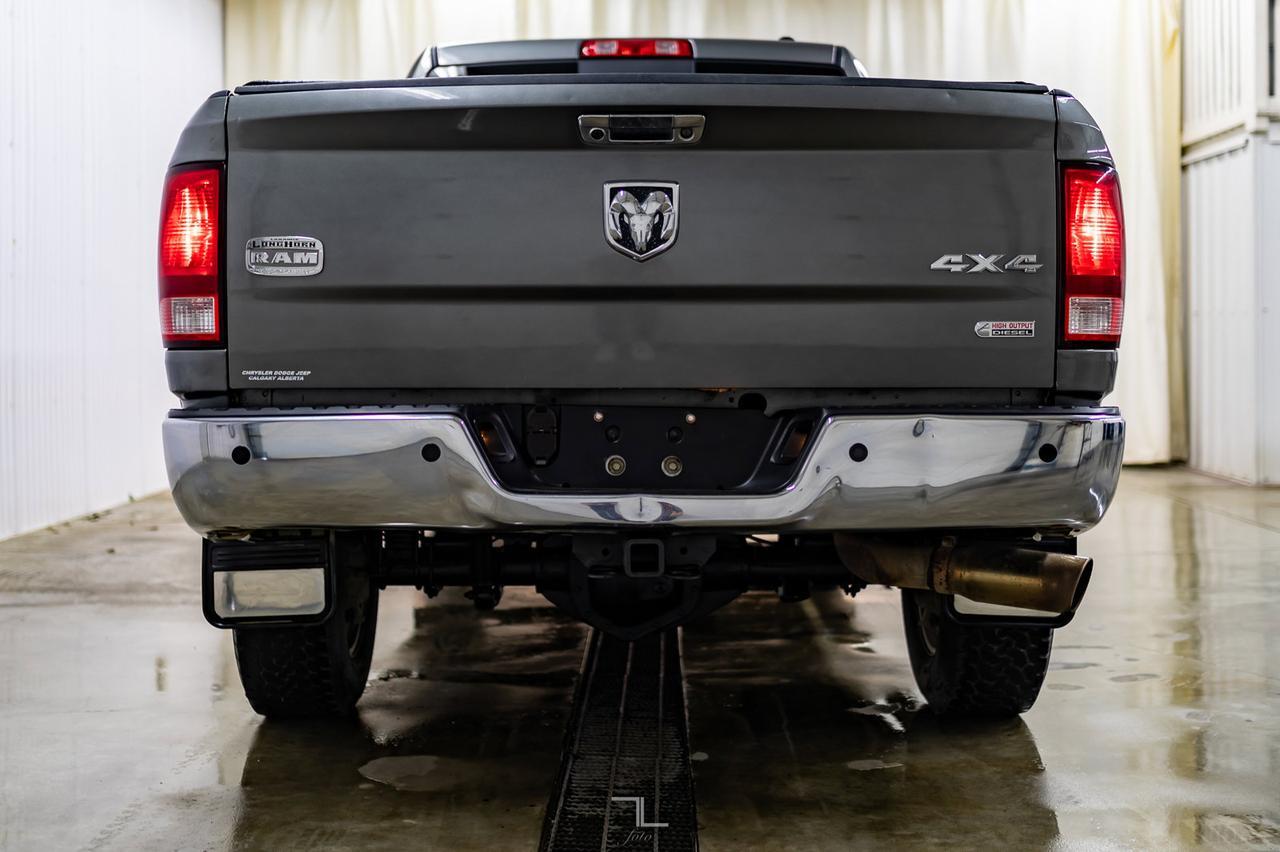 2012 Ram 2500 4x4 Crew Cab Longhorn Diesel Leather Roof Nav Red Deer AB