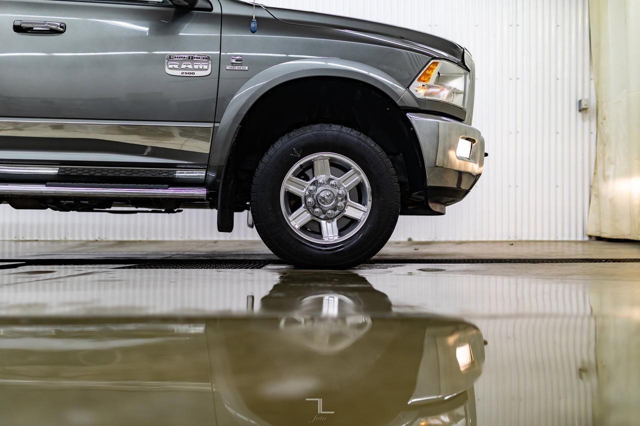 2012 Ram 2500 4x4 Crew Cab Longhorn Diesel Leather Roof Nav Red Deer AB