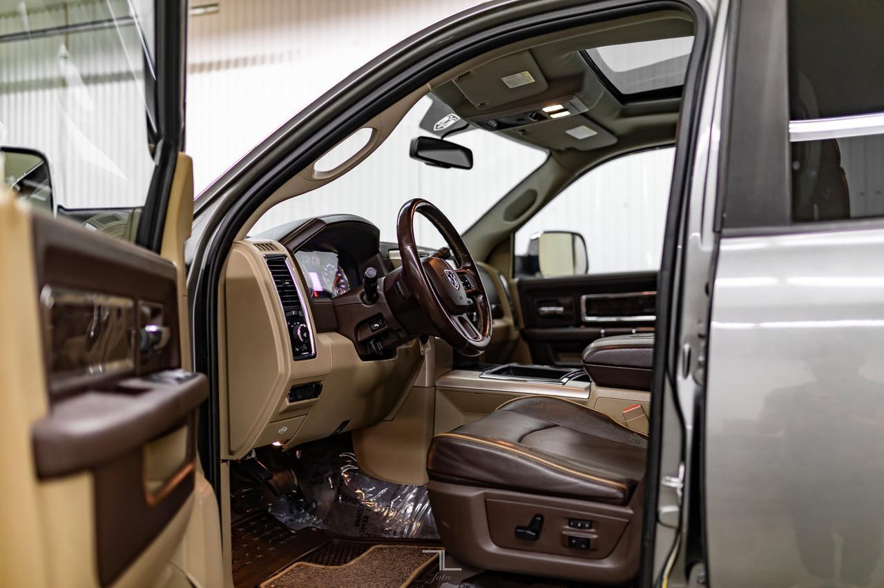 2012 Ram 2500 4x4 Crew Cab Longhorn Diesel Leather Roof Nav Red Deer AB