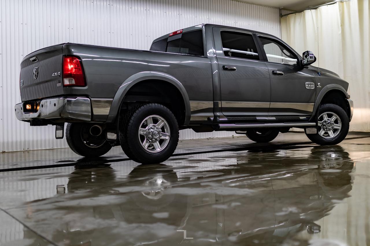 2012 Ram 2500 4x4 Crew Cab Longhorn Diesel Leather Roof Nav Red Deer AB