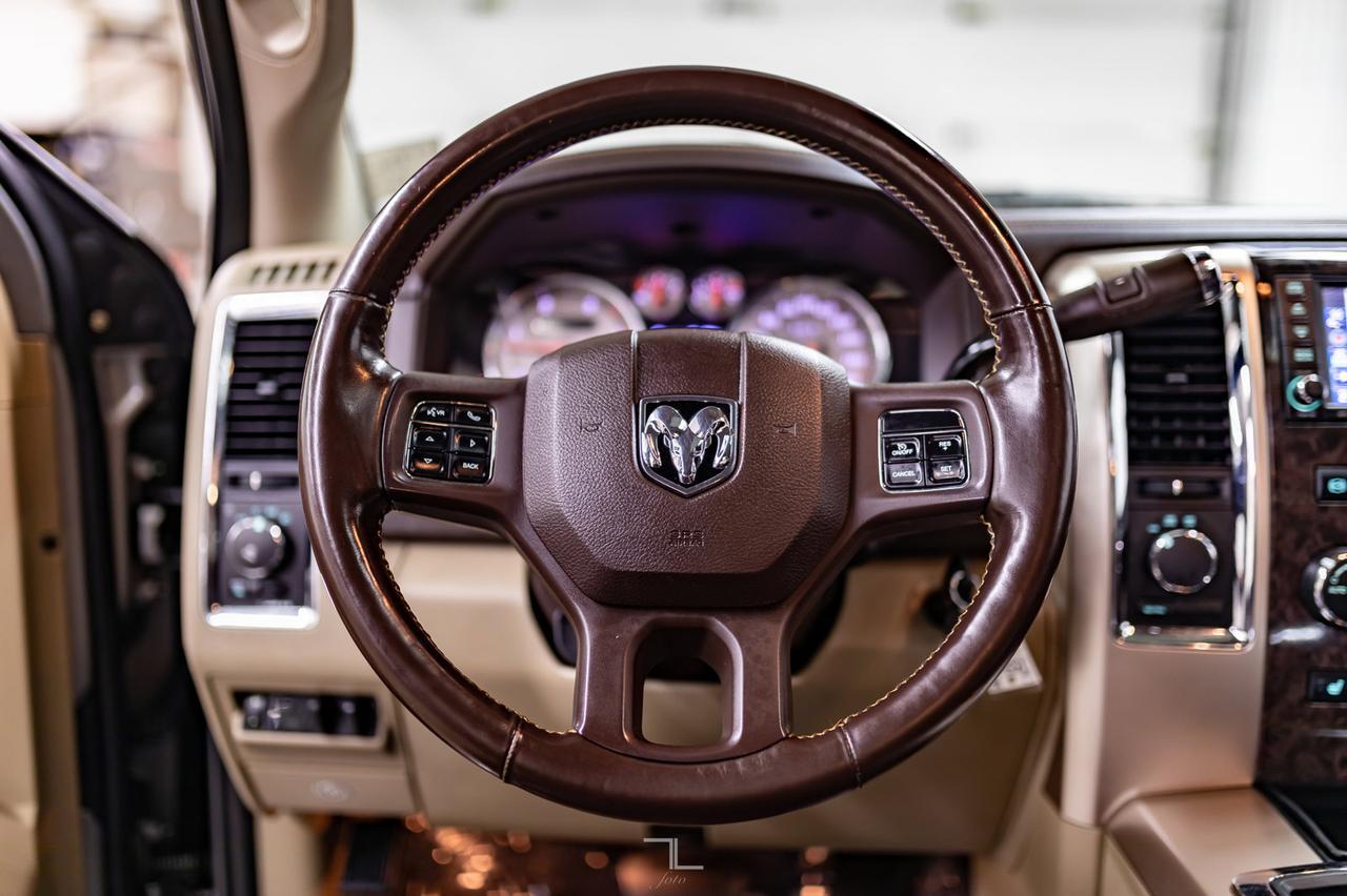 2012 Ram 2500 4x4 Crew Cab Longhorn Diesel Leather Roof Nav Red Deer AB