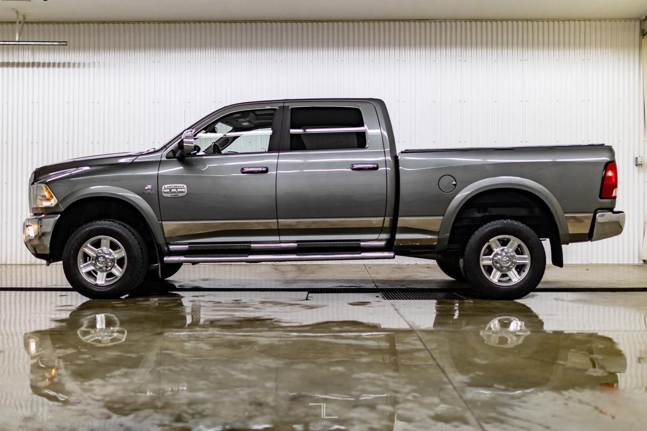 2012 Ram 2500 4x4 Crew Cab Longhorn Diesel Leather Roof Nav Red Deer AB