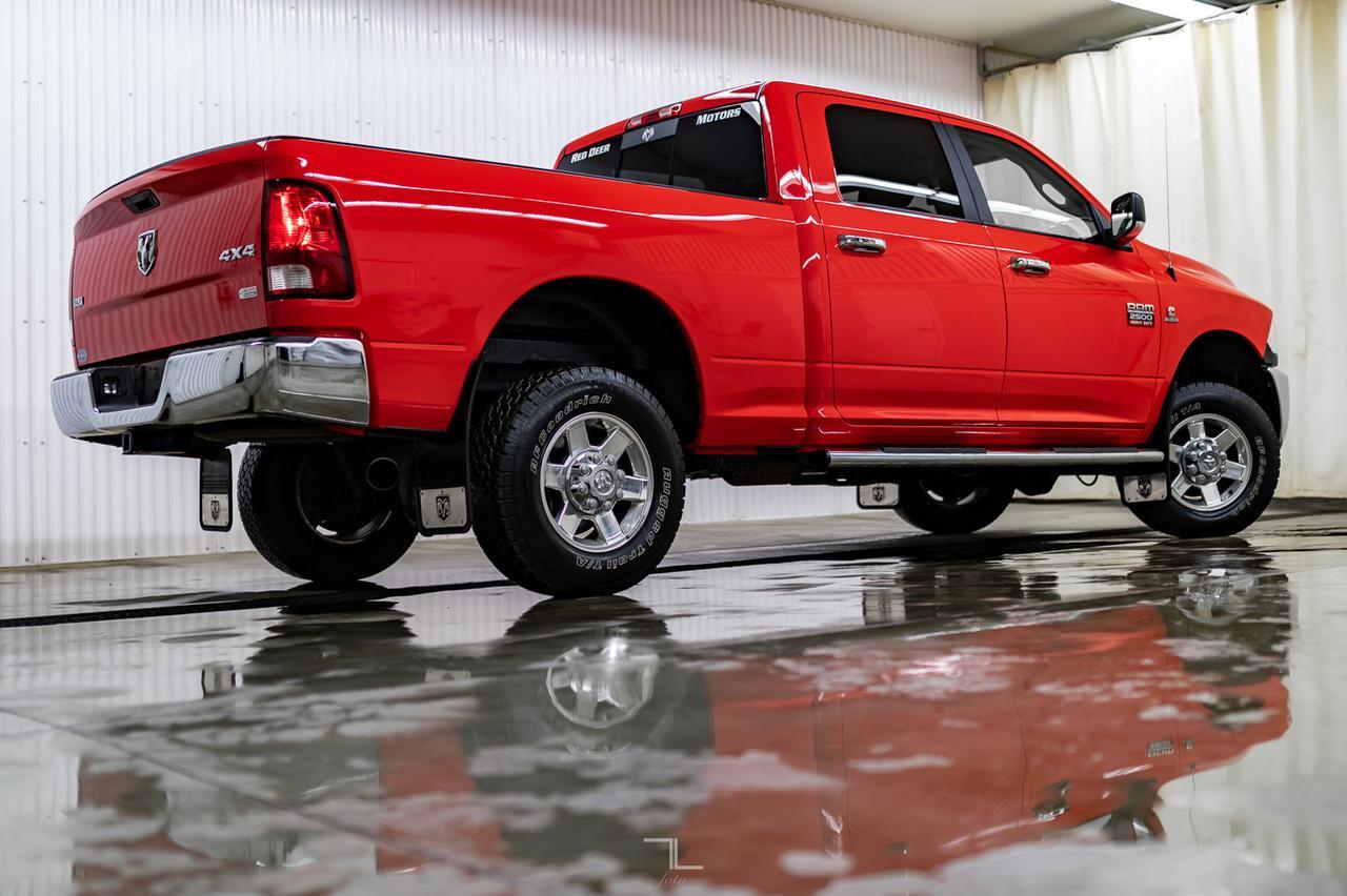 2012 Ram 2500 4x4 Crew Cab SLT Diesel Red Deer AB