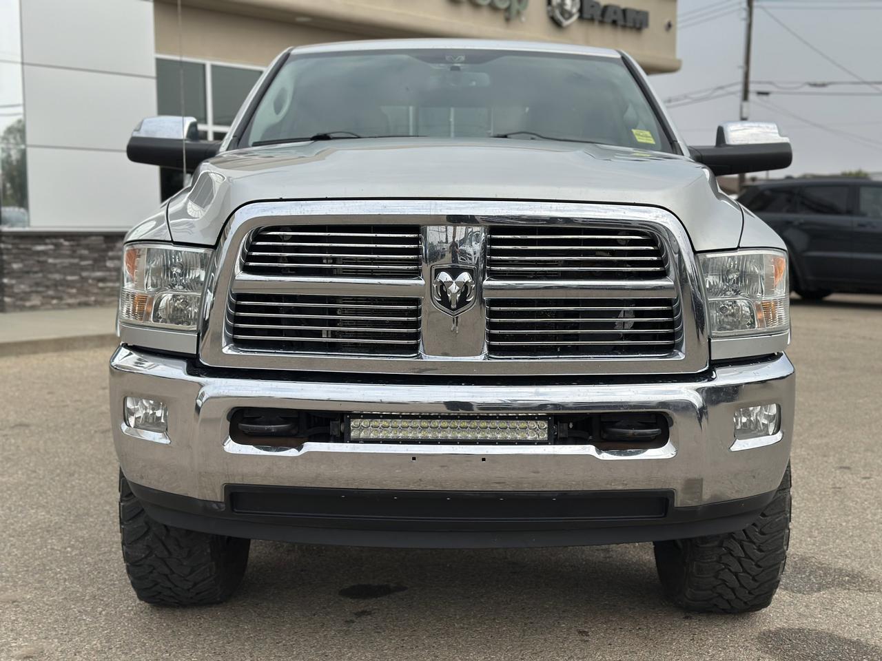 2012 Ram 2500 Laramie Longhorn Crew Cab 4x4 | Diesel | Well Maintained | NAV | Heated Seats Redwater AB