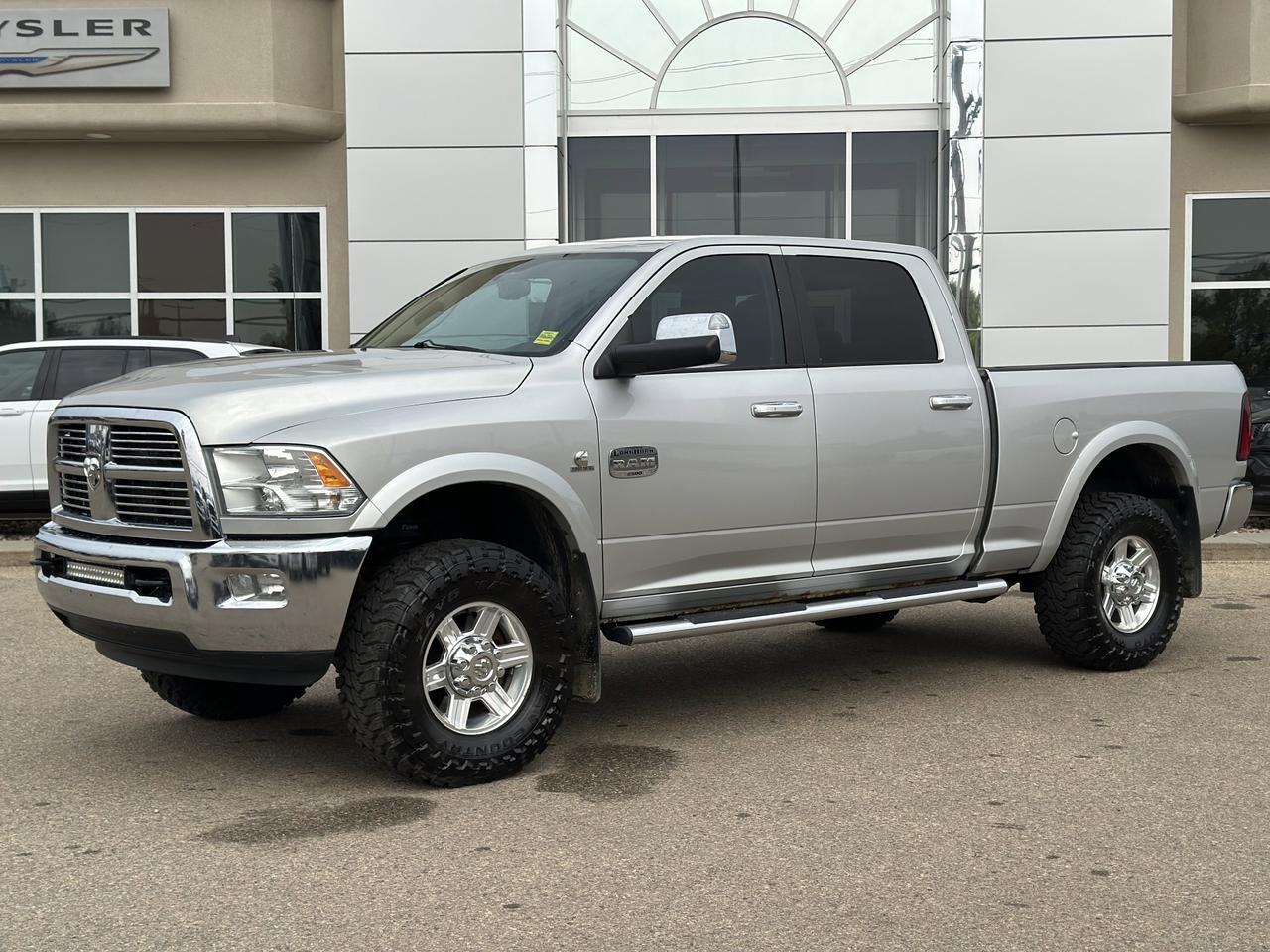 2012 Ram 2500 Laramie Longhorn Crew Cab 4x4 | Diesel | Well Maintained | NAV | Heated Seats Redwater AB