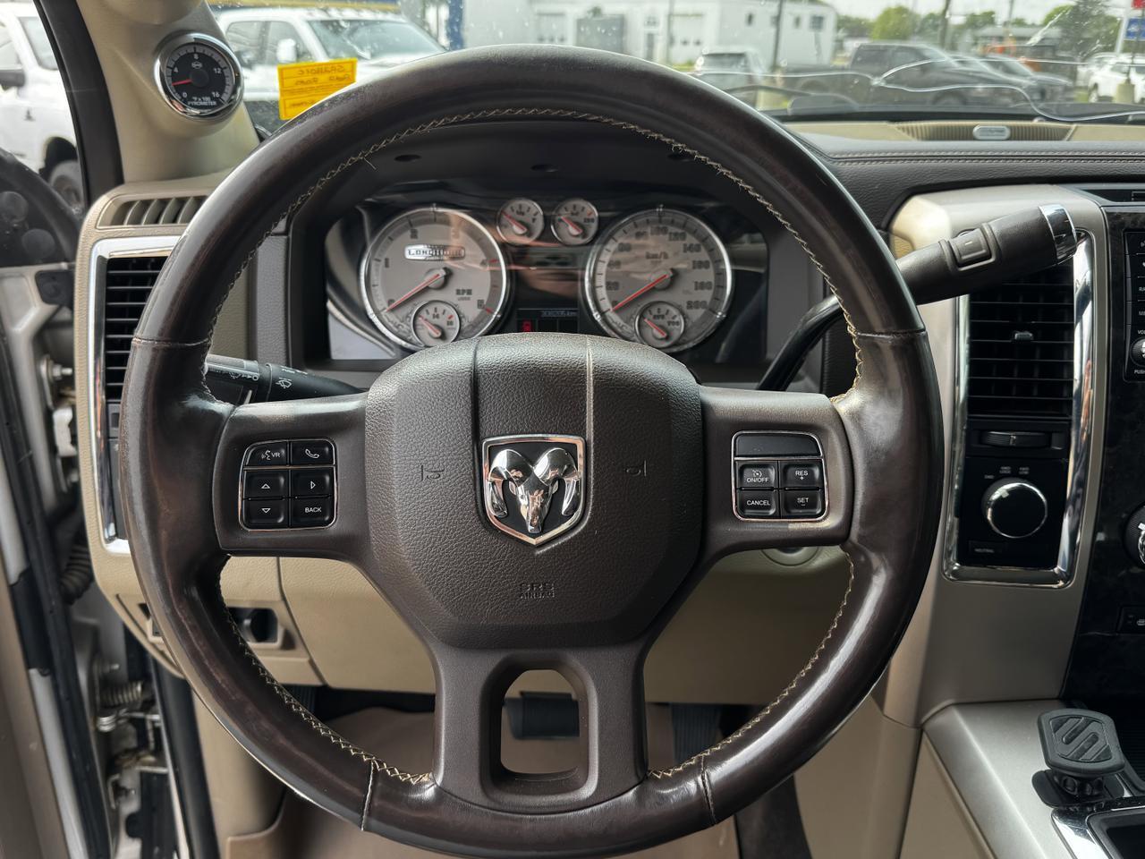2012 Ram 2500 Laramie Longhorn Crew Cab 4x4 | Diesel | Well Maintained | NAV | Heated Seats Redwater AB