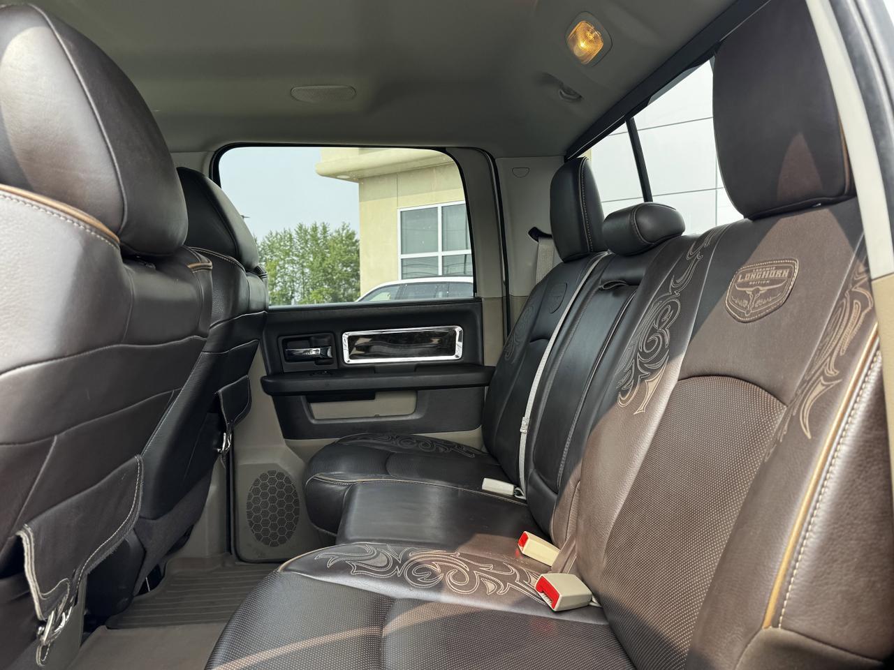 2012 Ram 2500 Laramie Longhorn Crew Cab 4x4 | Diesel | Well Maintained | NAV | Heated Seats Redwater AB