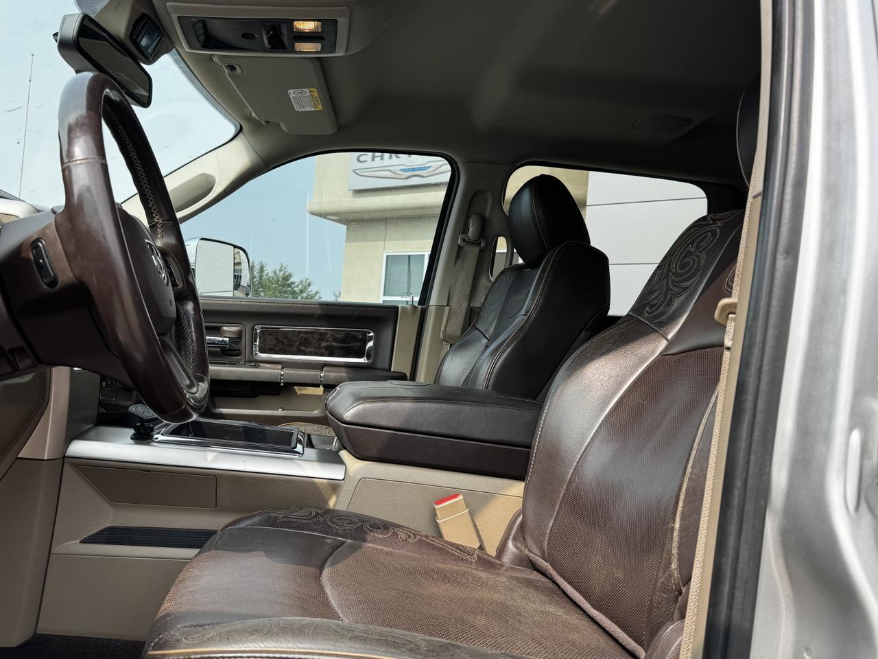 2012 Ram 2500 Laramie Longhorn Crew Cab 4x4 | Diesel | Well Maintained | NAV | Heated Seats Redwater AB