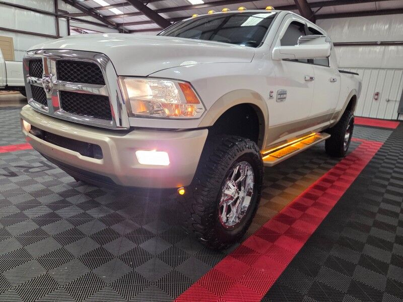 2012 Ram 2500 Longhorn Lifted Mega Cab 6.7L Diesel ARP Studs Banks 37in Tires FREE WARRANTY Arlington TX