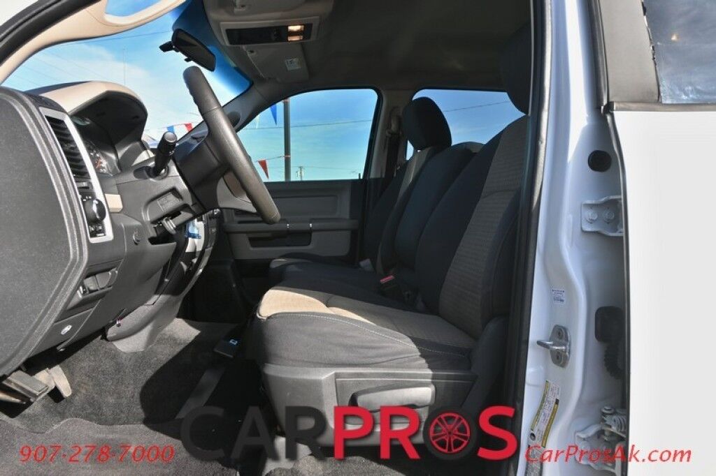 2012 Ram 2500 SLT - 4X4 - Crew Cab - 6.7L Cummins Diesel - Lifted - Power Locks, Windows & Mirrors - Seats 6 - Cruise Control - Bluetooth - Keyless Entry - Exhaust Brake - 35Inch New Tires & Aftermarket 20 Rims - Tow Pkg Anchorage AK