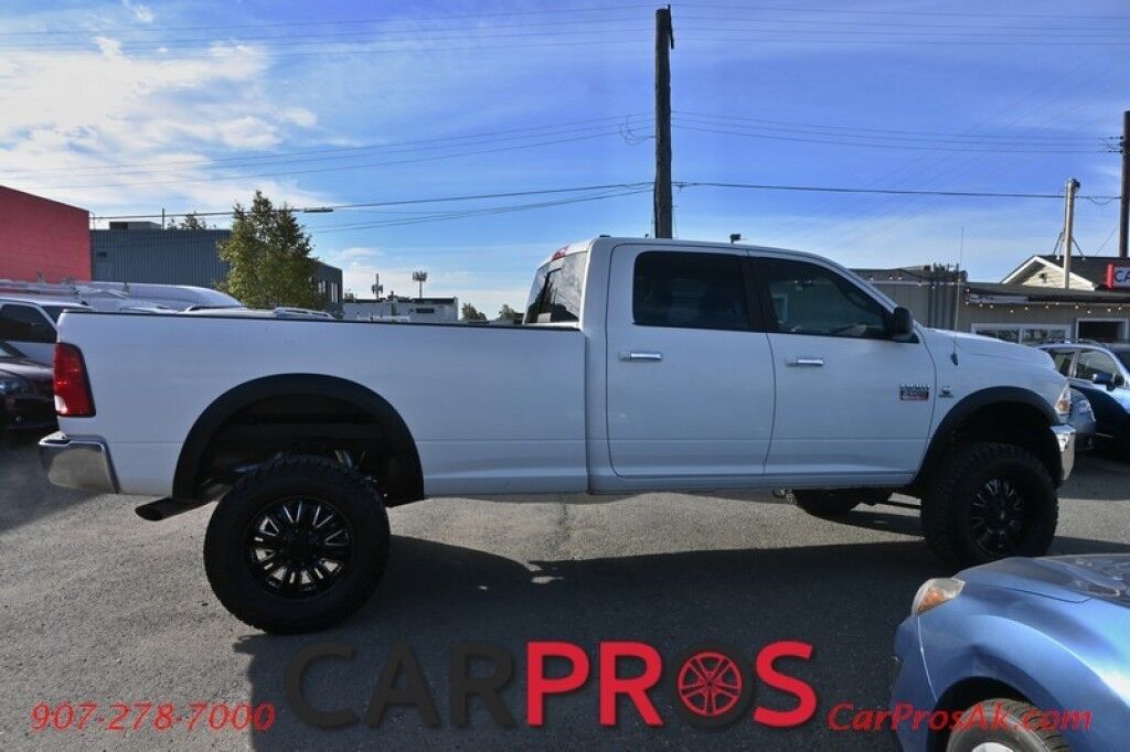 2012 Ram 2500 SLT - 4X4 - Crew Cab - 6.7L Cummins Diesel - Lifted - Power Locks, Windows & Mirrors - Seats 6 - Cruise Control - Bluetooth - Keyless Entry - Exhaust Brake - 35Inch New Tires & Aftermarket 20 Rims - Tow Pkg Anchorage AK