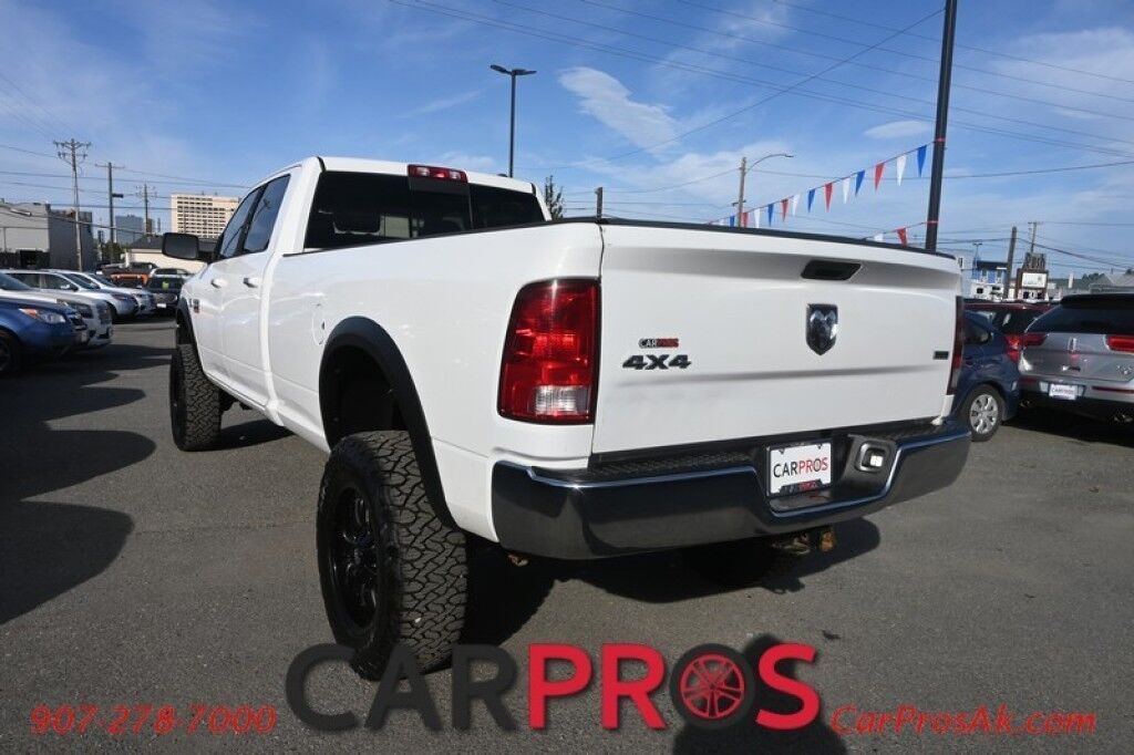 2012 Ram 2500 SLT - 4X4 - Crew Cab - 6.7L Cummins Diesel - Lifted - Power Locks, Windows & Mirrors - Seats 6 - Cruise Control - Bluetooth - Keyless Entry - Exhaust Brake - 35Inch New Tires & Aftermarket 20 Rims - Tow Pkg Anchorage AK