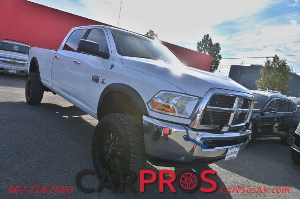 2012 Ram 2500 SLT - 4X4 - Crew Cab - 6.7L Cummins Diesel - Lifted - Power Locks, Windows & Mirrors - Seats 6 - Cruise Control - Bluetooth - Keyless Entry - Exhaust Brake - 35Inch New Tires & Aftermarket 20 Rims - Tow Pkg Anchorage AK