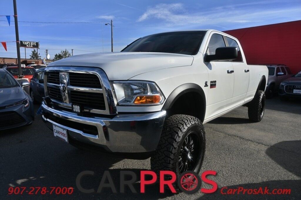 2012 Ram 2500 SLT - 4X4 - Crew Cab - 6.7L Cummins Diesel - Lifted - Power Locks, Windows & Mirrors - Seats 6 - Cruise Control - Bluetooth - Keyless Entry - Exhaust Brake - 35Inch New Tires & Aftermarket 20 Rims - Tow Pkg Anchorage AK