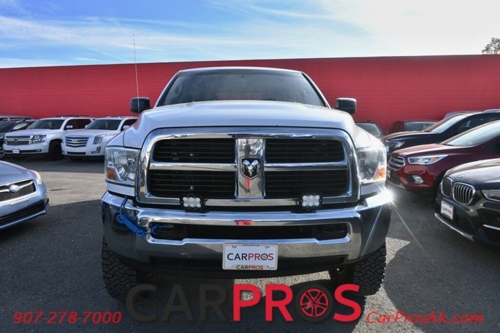 2012 Ram 2500 SLT - 4X4 - Crew Cab - 6.7L Cummins Diesel - Lifted - Power Locks, Windows & Mirrors - Seats 6 - Cruise Control - Bluetooth - Keyless Entry - Exhaust Brake - 35Inch New Tires & Aftermarket 20 Rims - Tow Pkg Anchorage AK