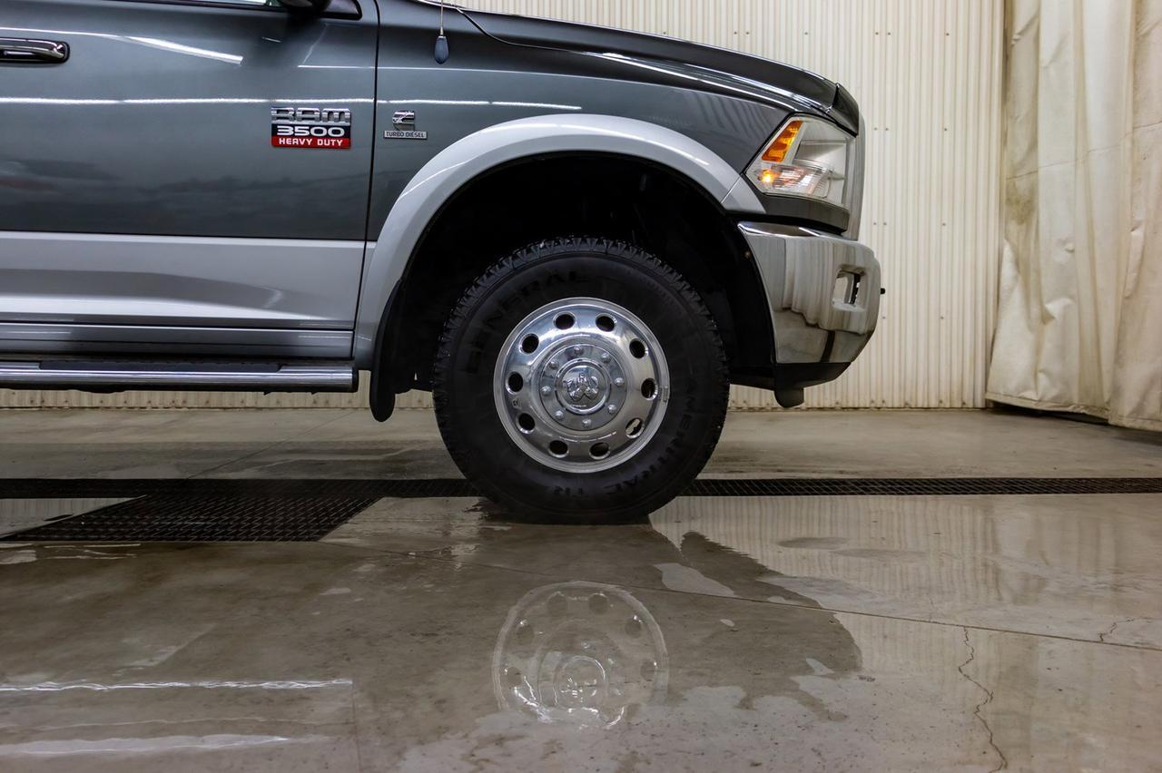 2012 Ram 3500 4x4 Crew Cab Laramie Diesel Dually Red Deer AB