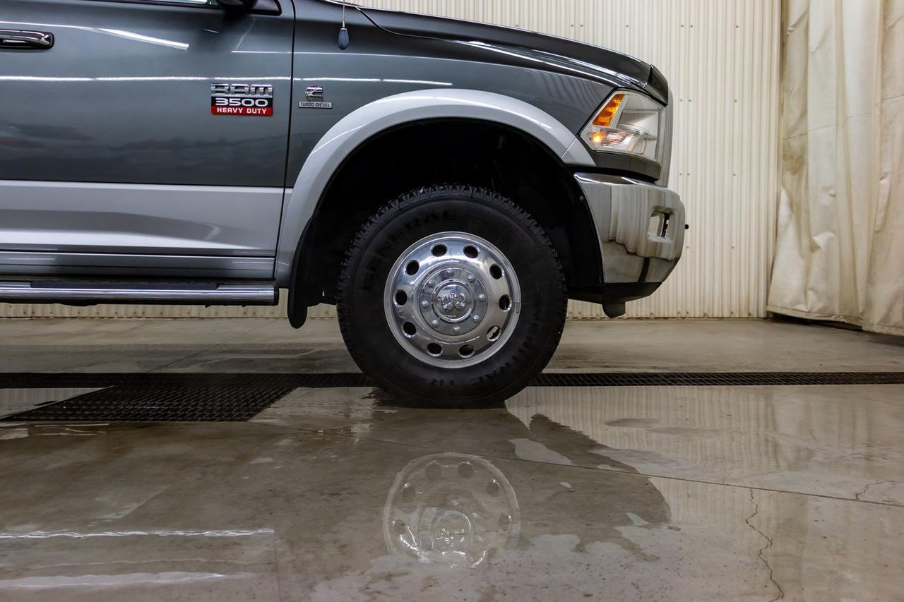 2012 Ram 3500 4x4 Crew Cab Laramie Diesel Dually Red Deer AB