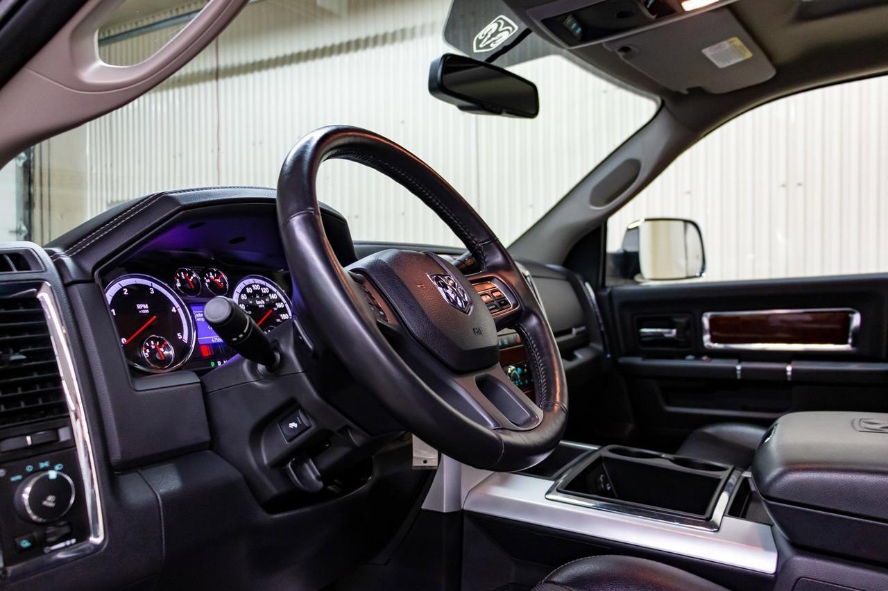 2012 Ram 3500 4x4 Crew Cab Laramie Diesel Dually Red Deer AB