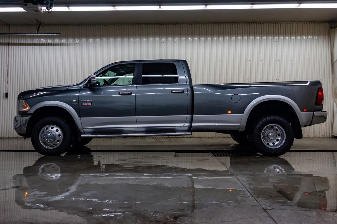 2012 Ram 3500 4x4 Crew Cab Laramie Diesel Dually Red Deer AB