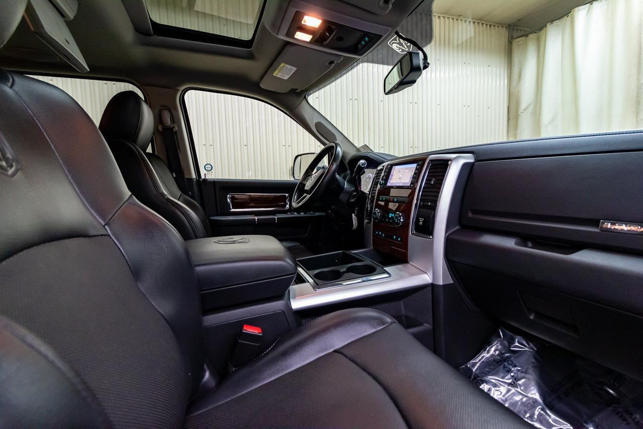 2012 Ram 3500 4x4 Crew Cab Laramie Diesel Dually Red Deer AB