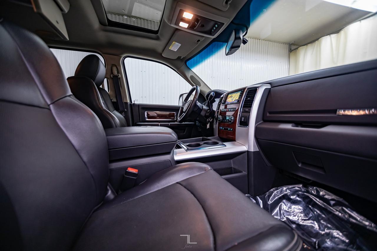 2012 Ram 3500 4x4 Crew Cab Laramie Diesel Leather Roof 6" Lift Red Deer AB