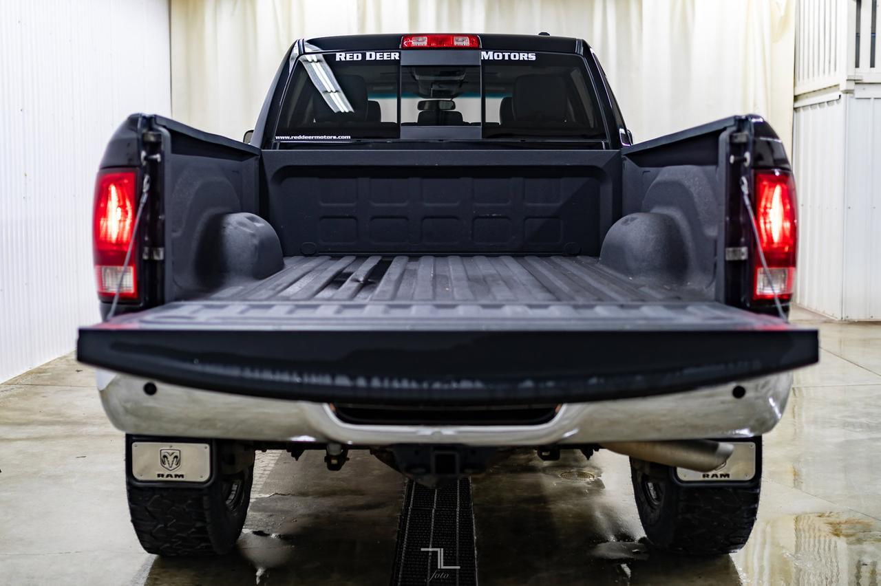 2012 Ram 3500 4x4 Crew Cab Laramie Diesel Leather Roof 6" Lift Red Deer AB