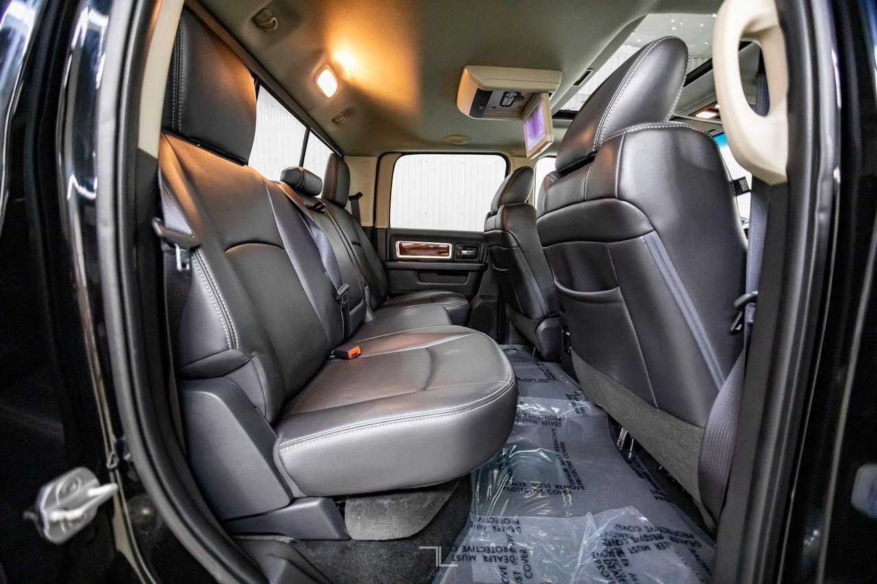 2012 Ram 3500 4x4 Crew Cab Laramie Diesel Leather Roof 6" Lift Red Deer AB