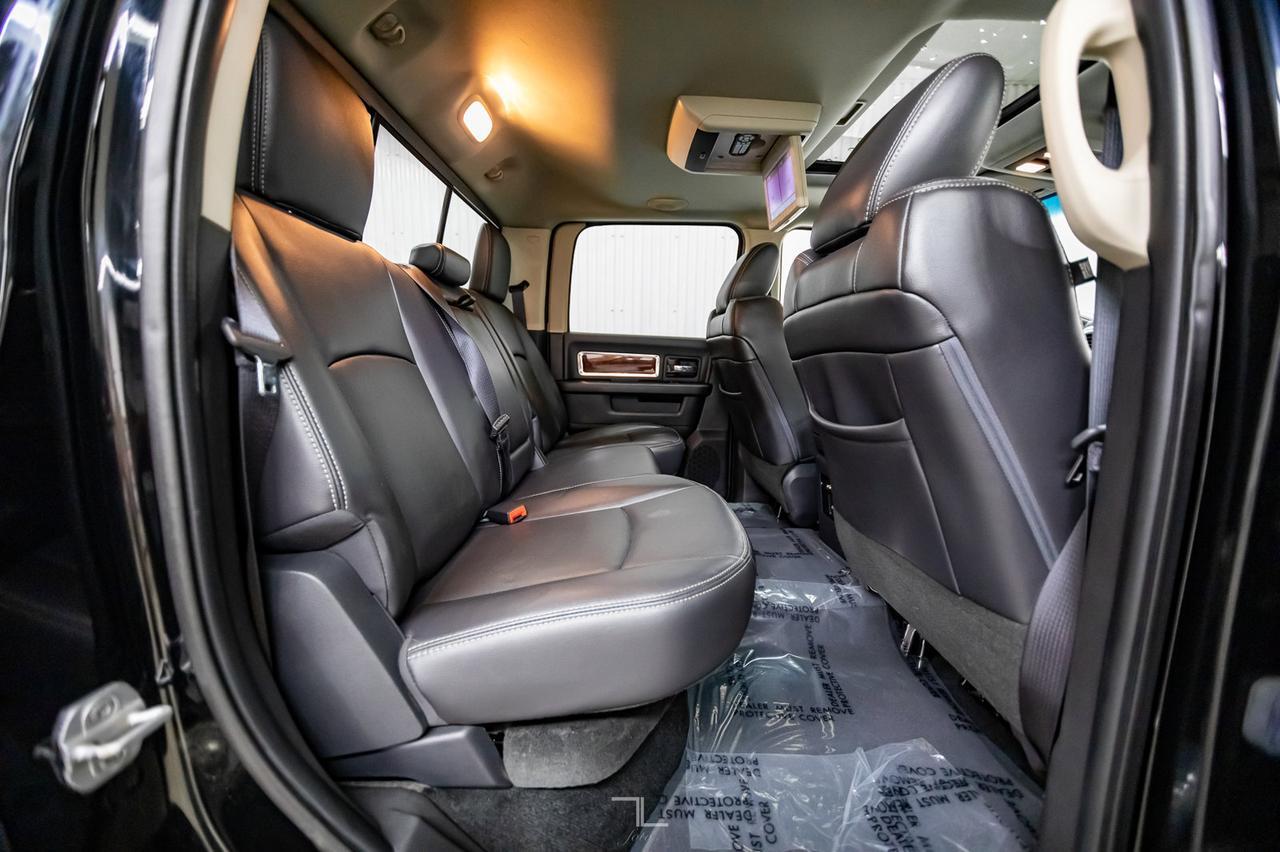 2012 Ram 3500 4x4 Crew Cab Laramie Diesel Leather Roof 6" Lift Red Deer AB