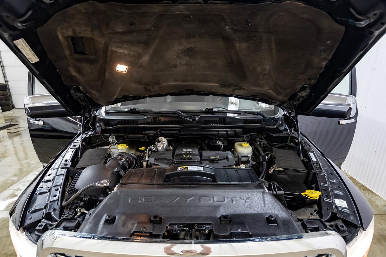 2012 Ram 3500 4x4 Crew Cab Laramie Diesel Leather Roof 6" Lift Red Deer AB