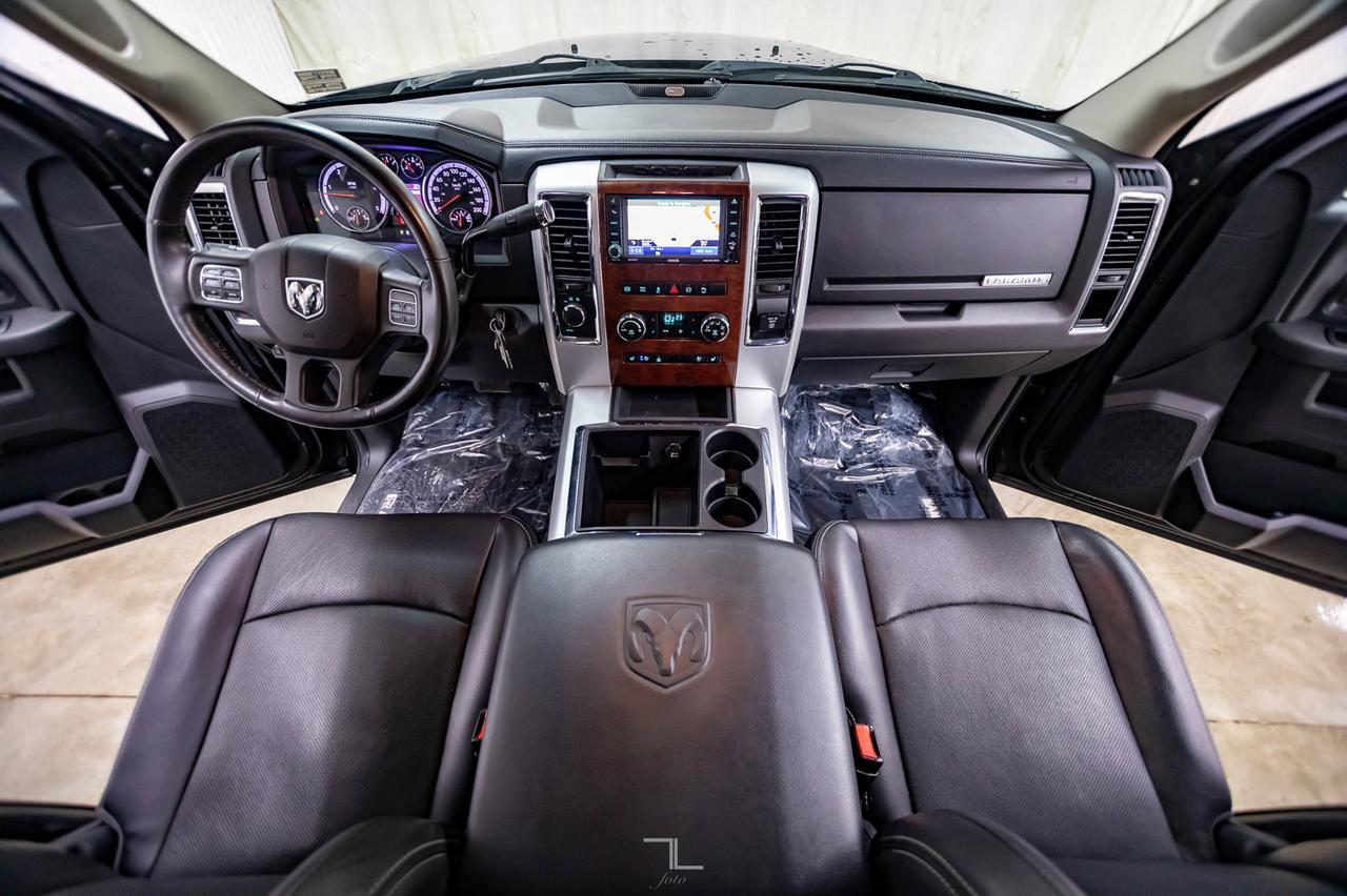 2012 Ram 3500 4x4 Crew Cab Laramie Diesel Leather Roof 6" Lift Red Deer AB