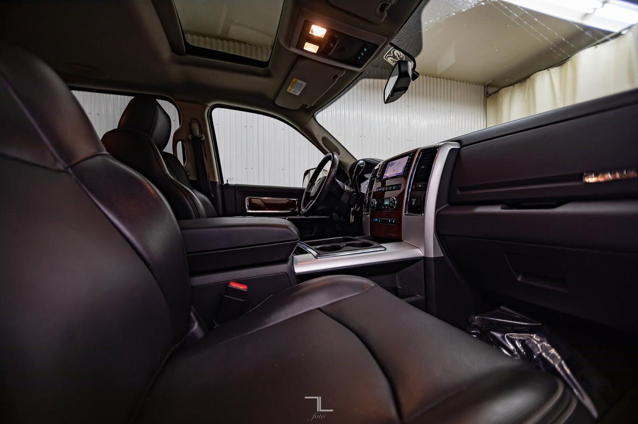 2012 Ram 3500 4x4 Crew Cab Laramie Diesel Leather Roof Nav Red Deer AB