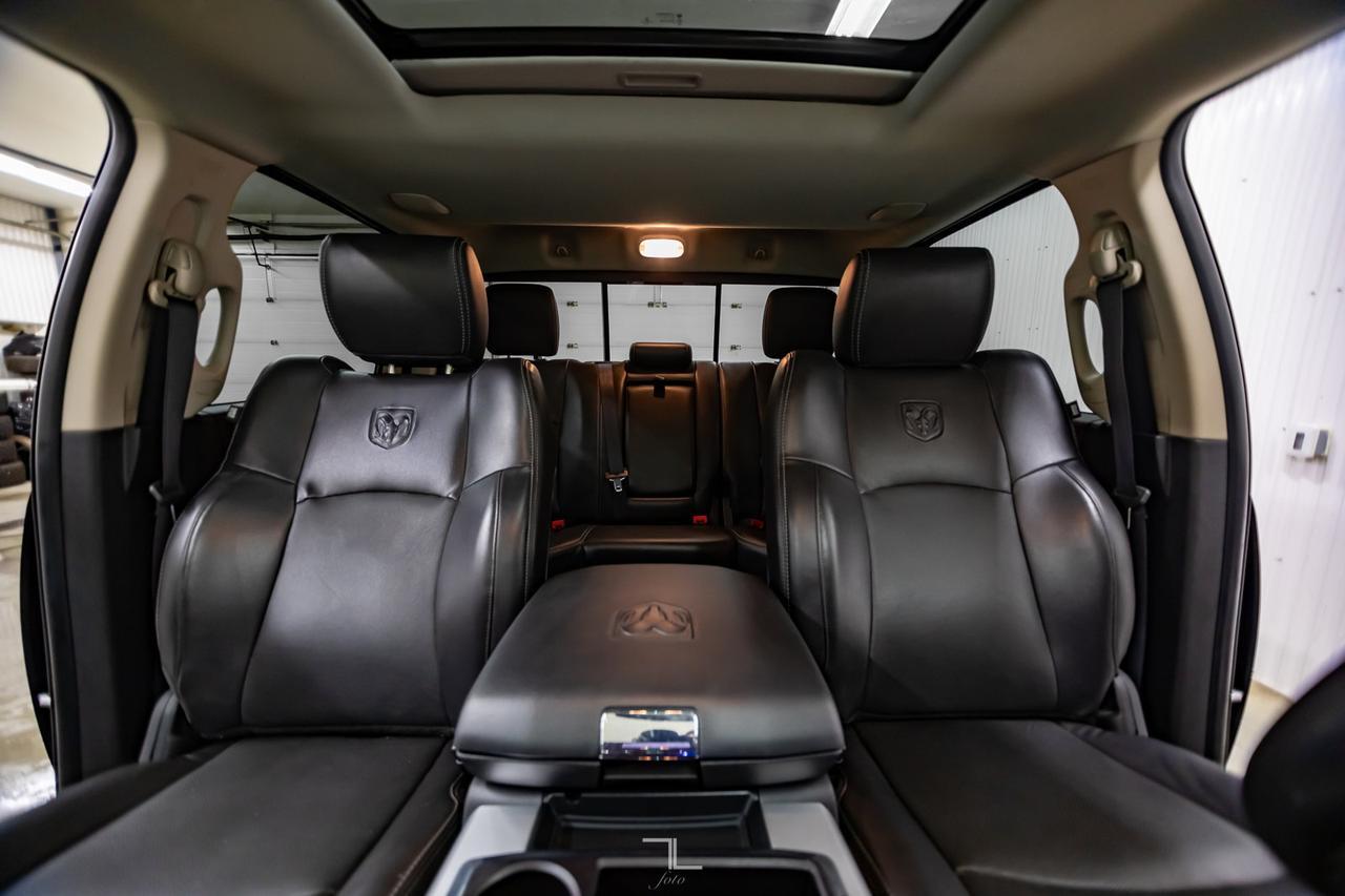 2012 Ram 3500 4x4 Crew Cab Laramie Diesel Leather Roof Nav Red Deer AB