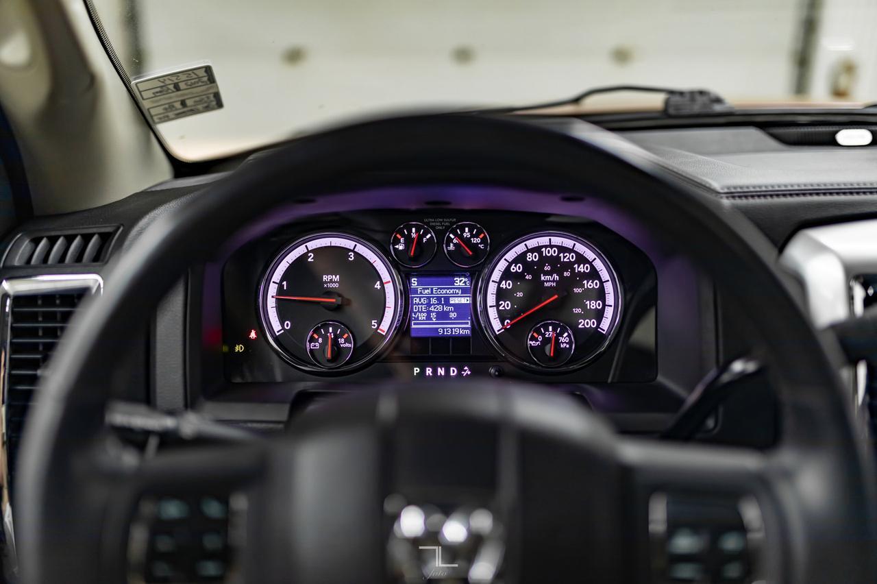 2012 Ram 3500 4x4 Crew Cab Laramie Diesel Leather Roof Nav Red Deer AB