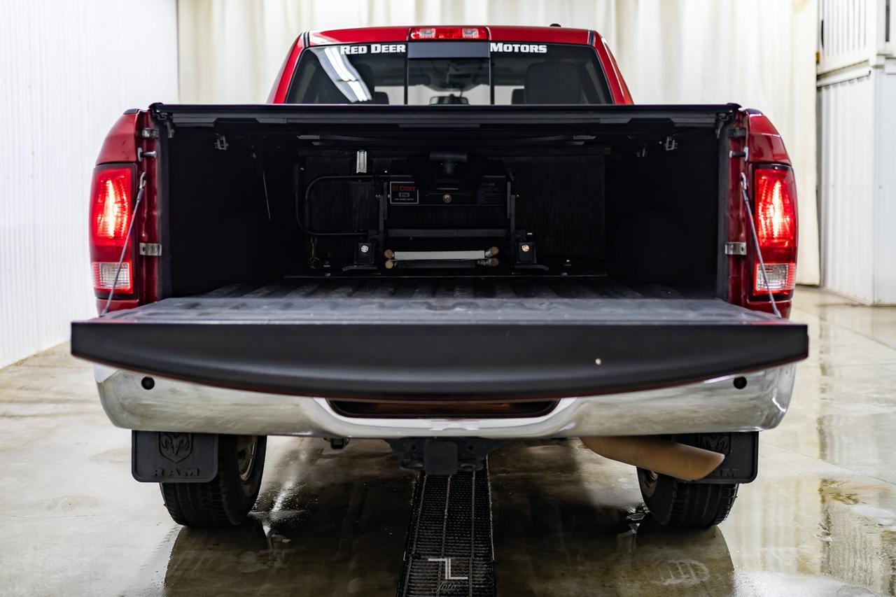 2012 Ram 3500 4x4 Crew Cab Laramie Diesel Leather Roof Nav Red Deer AB