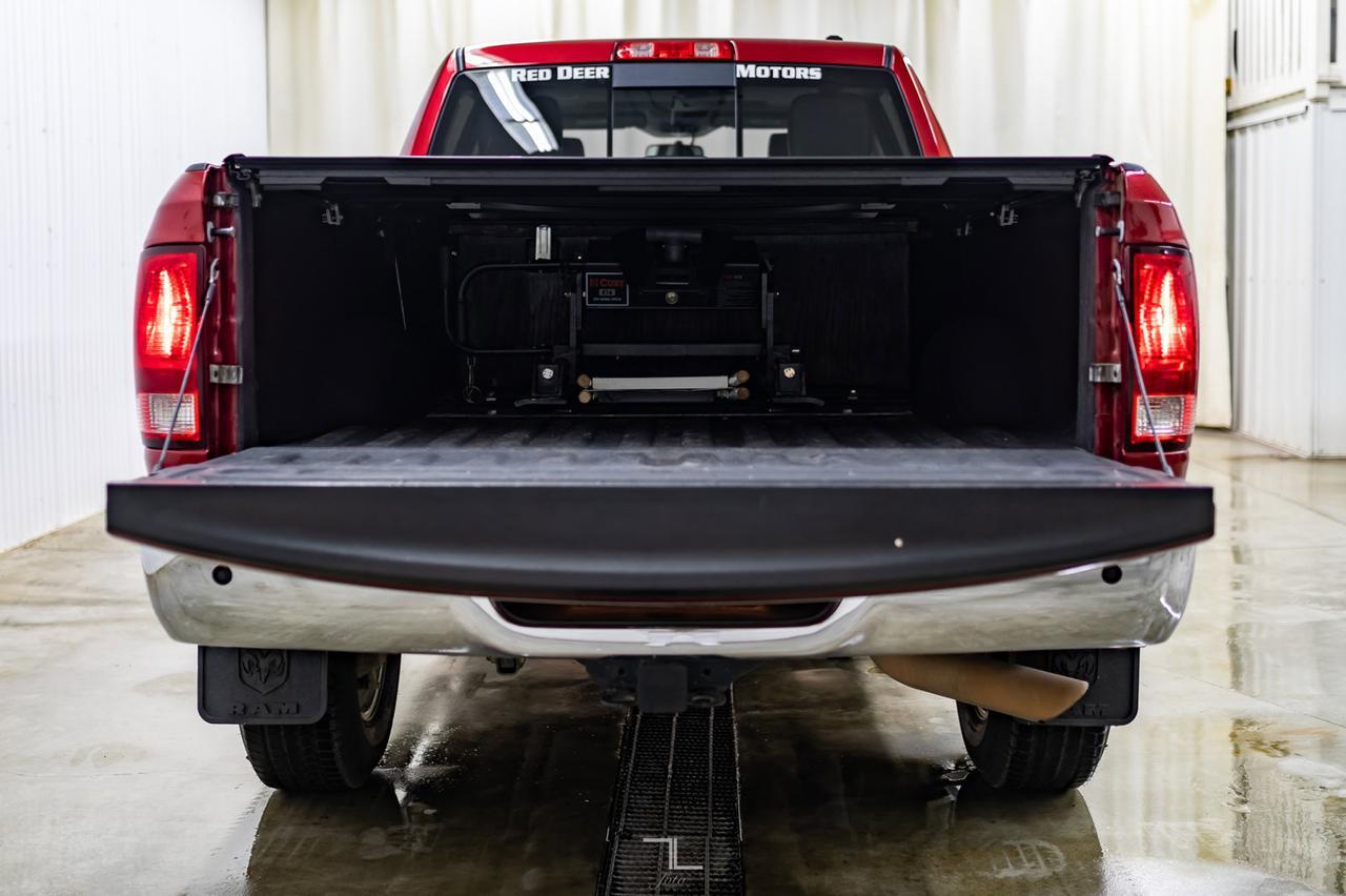 2012 Ram 3500 4x4 Crew Cab Laramie Diesel Leather Roof Nav Red Deer AB