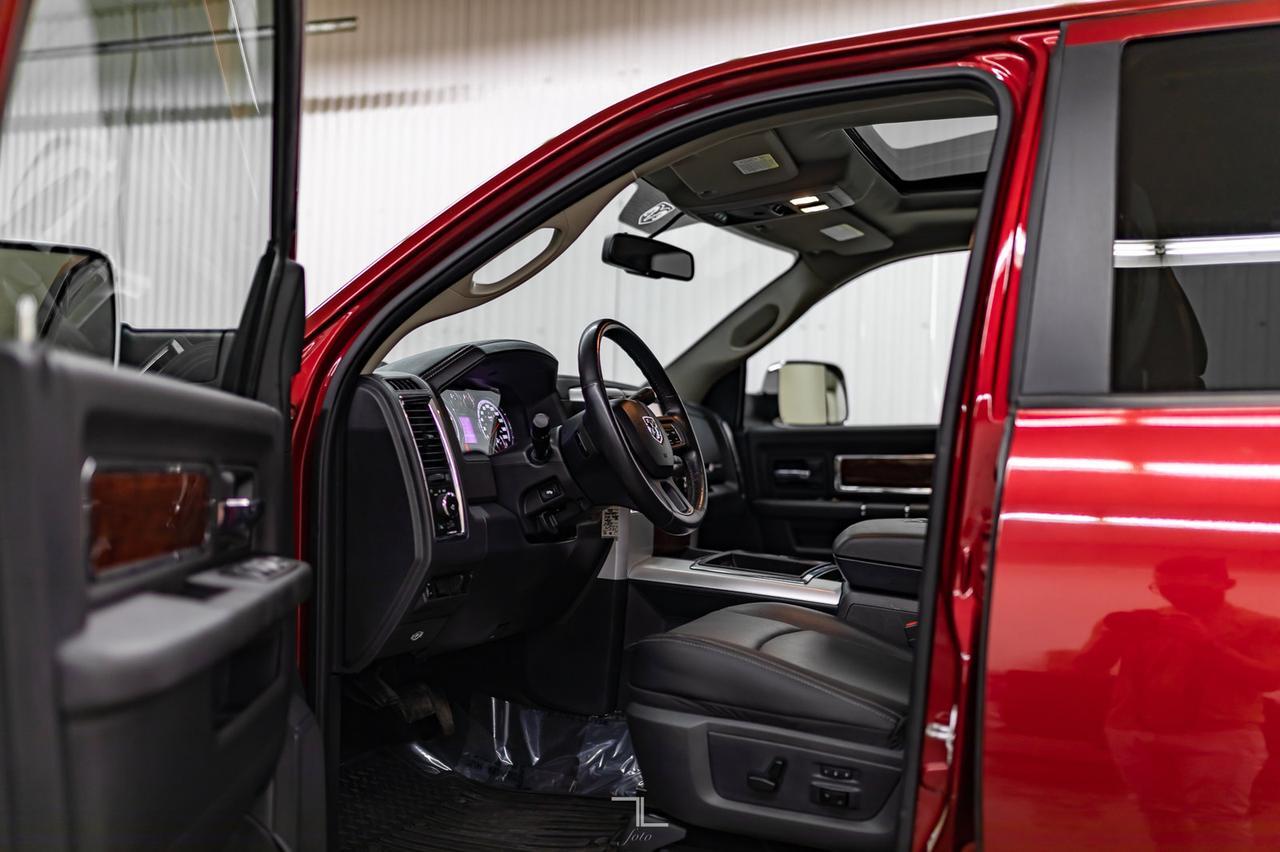 2012 Ram 3500 4x4 Crew Cab Laramie Diesel Leather Roof Nav Red Deer AB