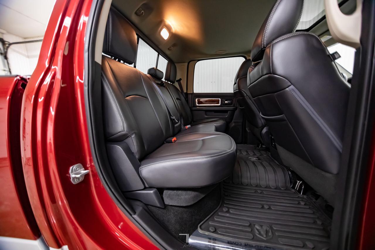 2012 Ram 3500 4x4 Crew Cab Laramie Diesel Leather Roof Nav Red Deer AB